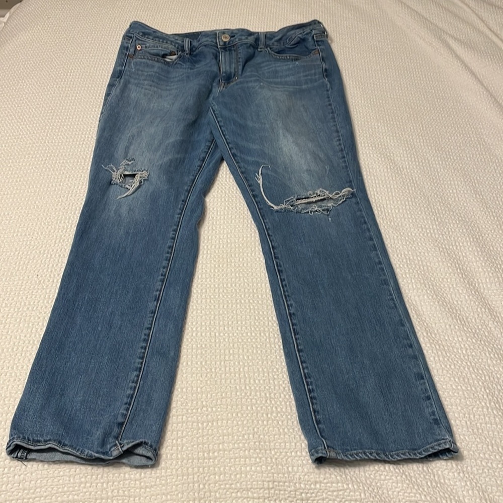 𝅺AMERICAN Eagle Straight Stretch Jeans